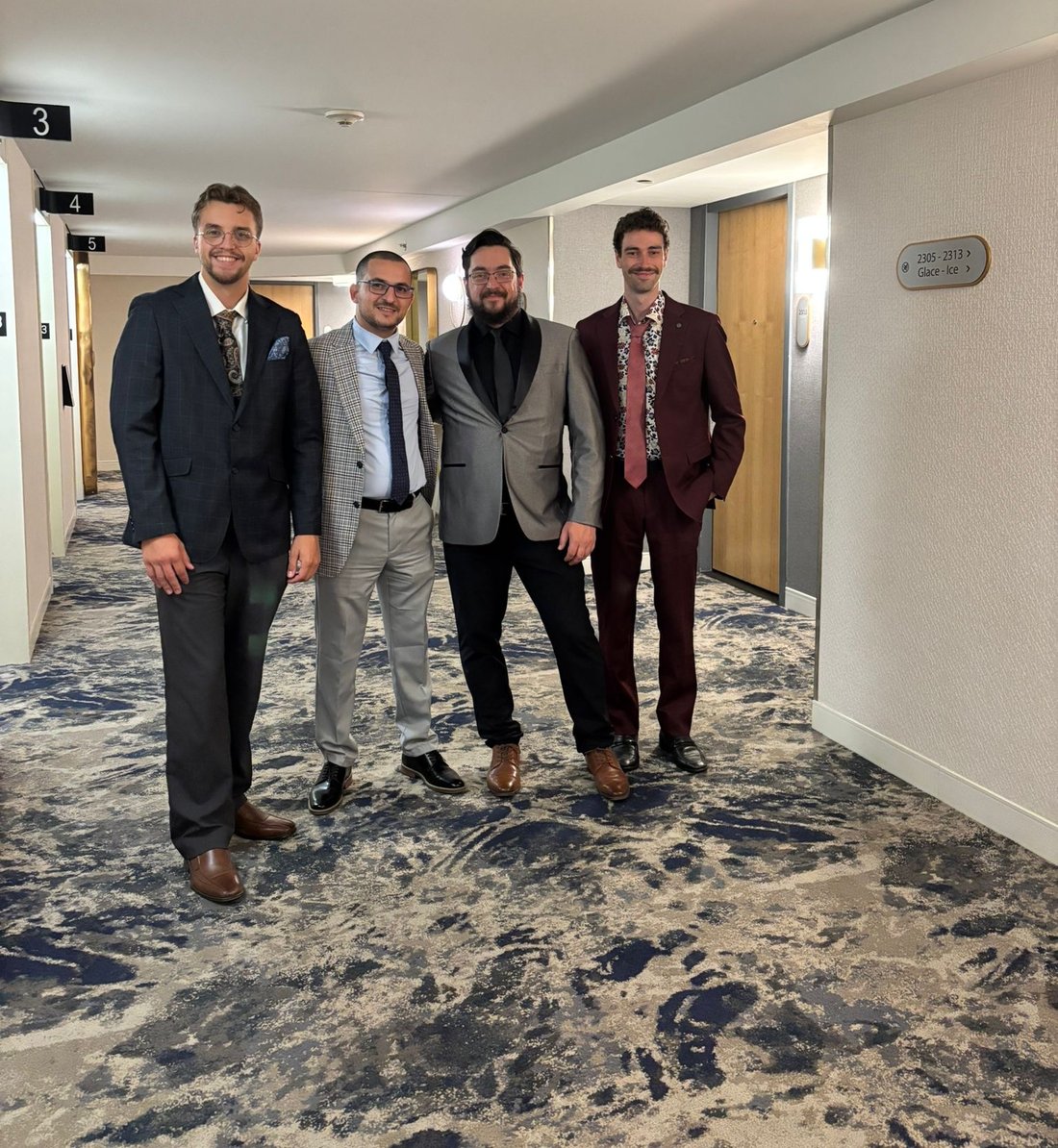 Membres de l'équipe Mednay lors d'un événement professionnel
